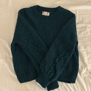 Cropped sweater